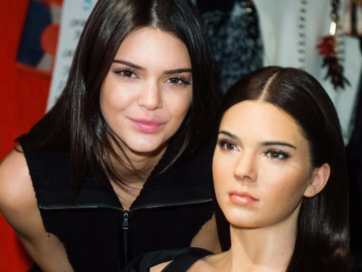 kendall jenner and wax figure