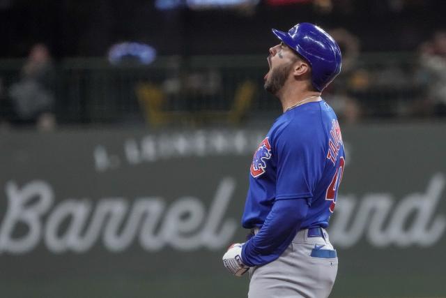 Cubs fall to Brewers 4-3 in 10 innings; down to last breath with two games  left - Chicago Sun-Times