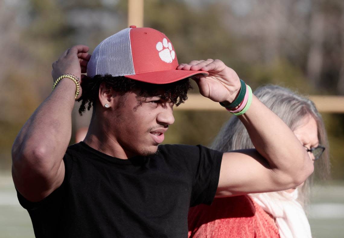 Antonio Williams of Dutch Fork High School signed to play football with Clemson University.