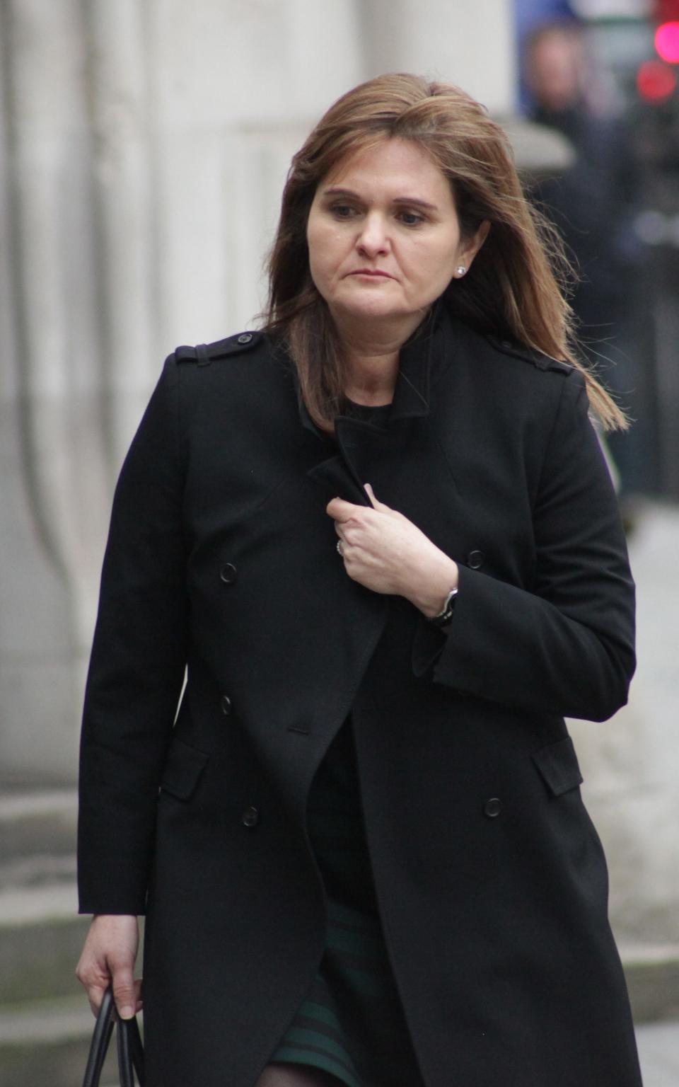 Penny McSpadden outside Central London County Court  - Credit: Paul Keogh