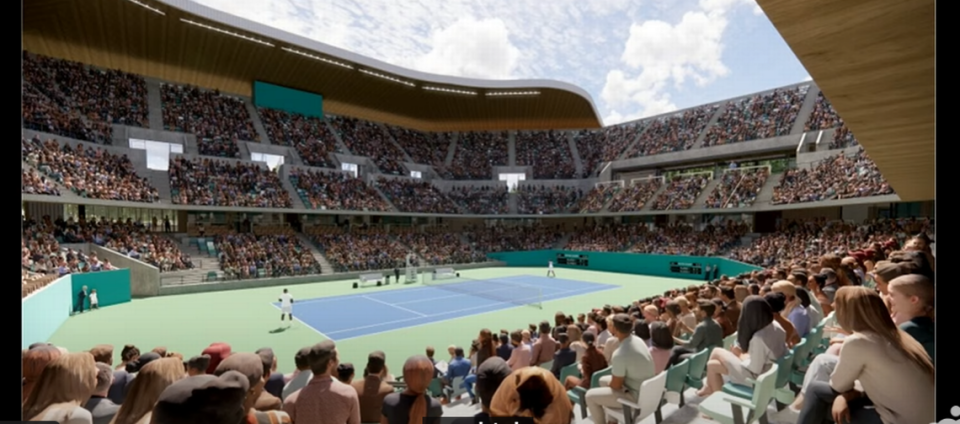 One of the world’s most prestigious tennis tournaments is considering moving to Charlotte’s budding River District, building this stadium, three other stadiums, five match courts and 40 indoor clay tennis courts that Charlotteans could use year-round.