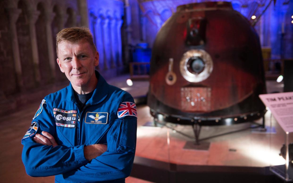 Major Tim Peake says investment in science leads to benefits in education, industry and business.  - David Rose