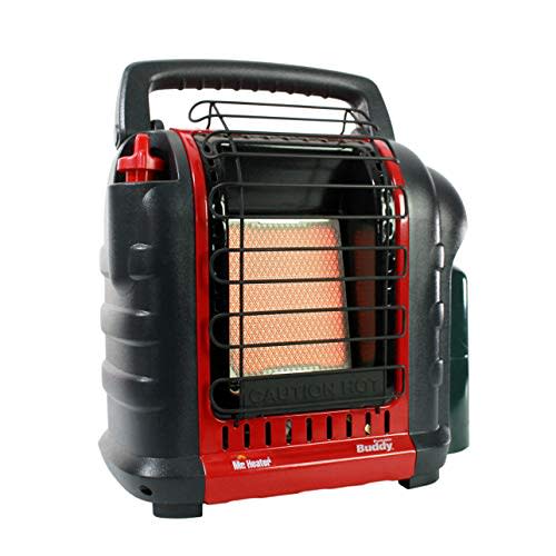 Mr. Heater F232000 MH9BX Buddy 4,000-9,000-BTU Indoor-Safe Portable Propane Radiant Heater, Red-Black (Amazon / Amazon)