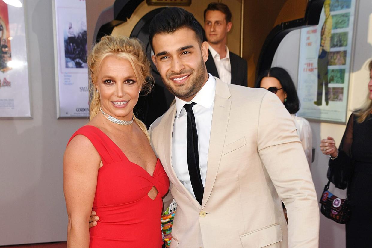 Britney Spears and Sam Asghari