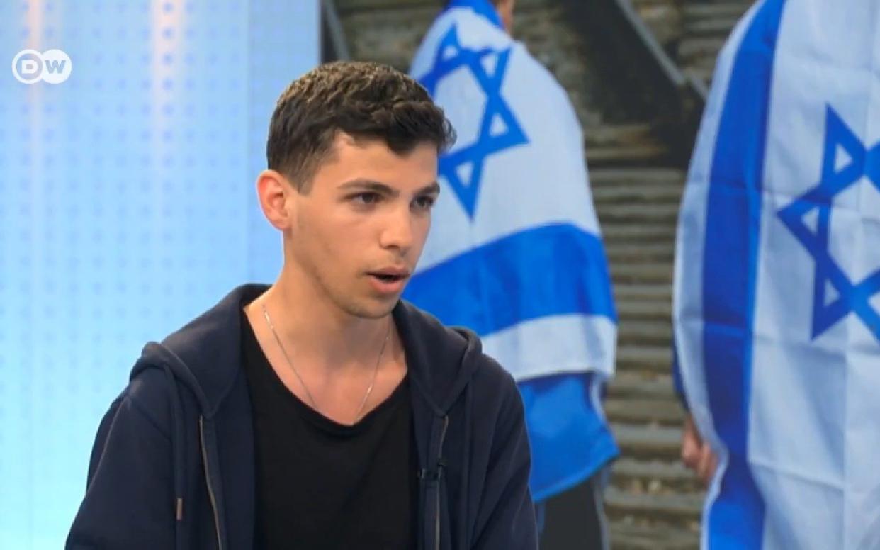 Adam Armoush said he was wearing a Jewish kippah skullcap in an attempt to prove it was safe