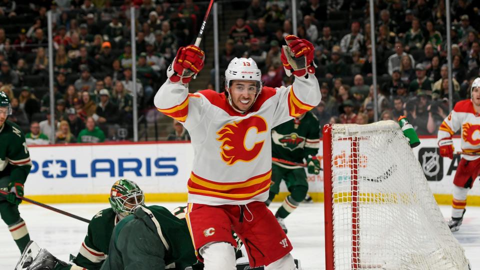 Johnny Gaudreau had 115 points in 82 games with the Calgary Flames last season.