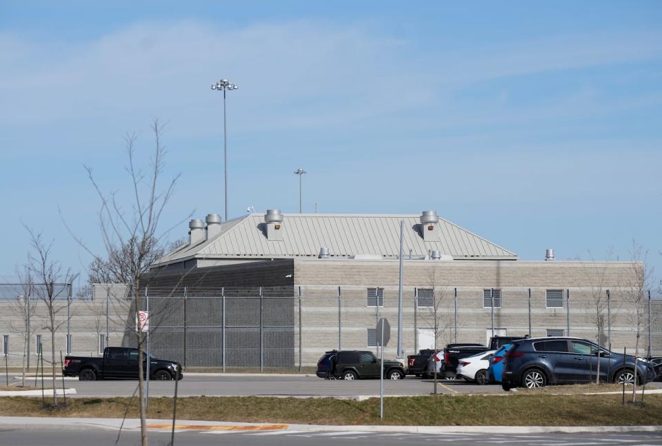 The Maplehurst Correctional Complex is shown in Milton, Ont., on Friday, March 8, 2024.  IRB Members have denounced poor conditions at Maplehurst jail in Milton, Ontario, where immigration detainees are held.
