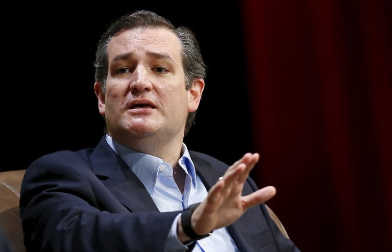 U.S. Republican presidential candidate Ted Cruz speaks at the Family Leadership Summit in Ames, Iowa, United States, July 18, 2015. REUTERS/Jim Young  