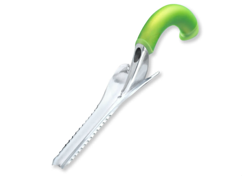<body><p>Unlike standard hand weeders that put undue stress on your joints, this <a rel="nofollow noopener" href=" http://www.bobvila.com/slideshow/garden-in-comfort-with-these-10-ergonomic-tools-45767/ergonomic-weeder#.VaQOPPlViko?bv=yahoo" target="_blank" data-ylk="slk:ergonomic;elm:context_link;itc:0;sec:content-canvas" class="link ">ergonomic</a> tool is easy on both your hands and wrists. The curved handle is designed to mimic the shape of the palm of your hand, thereby reducing work-related pain. The long, serrated blade makes pulling weeds with long tap roots incredibly easy. <em>Available at <a rel="nofollow noopener" href=" http://www.amazon.com/gp/product/B000Q6KPOO/ref=as_li_tl?ie=UTF8&camp=1789&creative=9325&creativeASIN=B000Q6KPOO&linkCode=as2&tag=bovi01-20&linkId=AEITMMA3GIEJQC3O" target="_blank" data-ylk="slk:Amazon;elm:context_link;itc:0;sec:content-canvas" class="link ">Amazon</a>; $9.68. </em> </p></body>