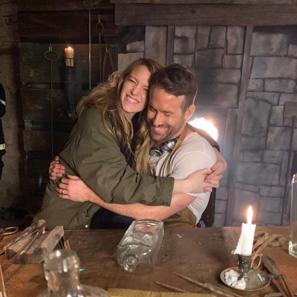 Ryan Reynolds, Blake Lively Cozy Up in Instagram Picture