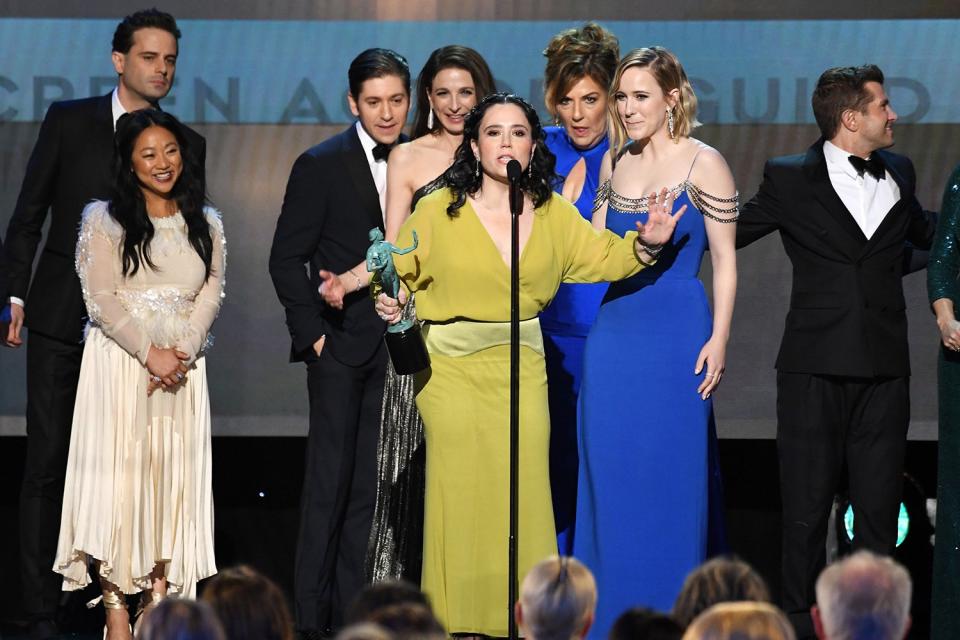 Alex Borstein Admitted She 'Voted for Fleabag ' as Mrs. Maisel Cast Wins Ensemble Award