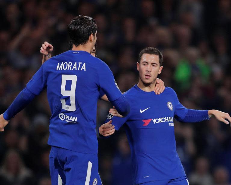 Alvaro Morata and Eden Hazard starting to show signs of clicking and it's time for the real Chelsea to stand up