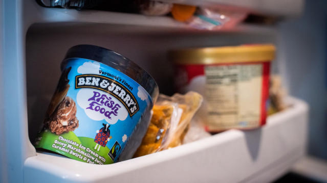 Cut Your Ice Cream Container Down As You Eat It To Prevent Freezer