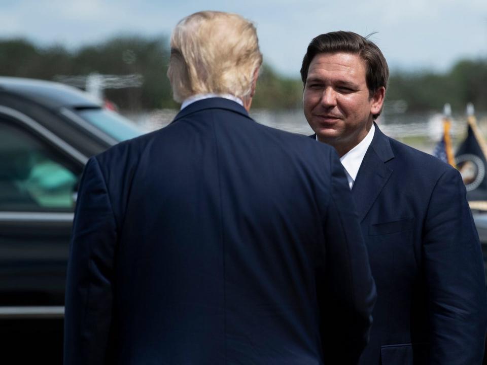 trump desantis