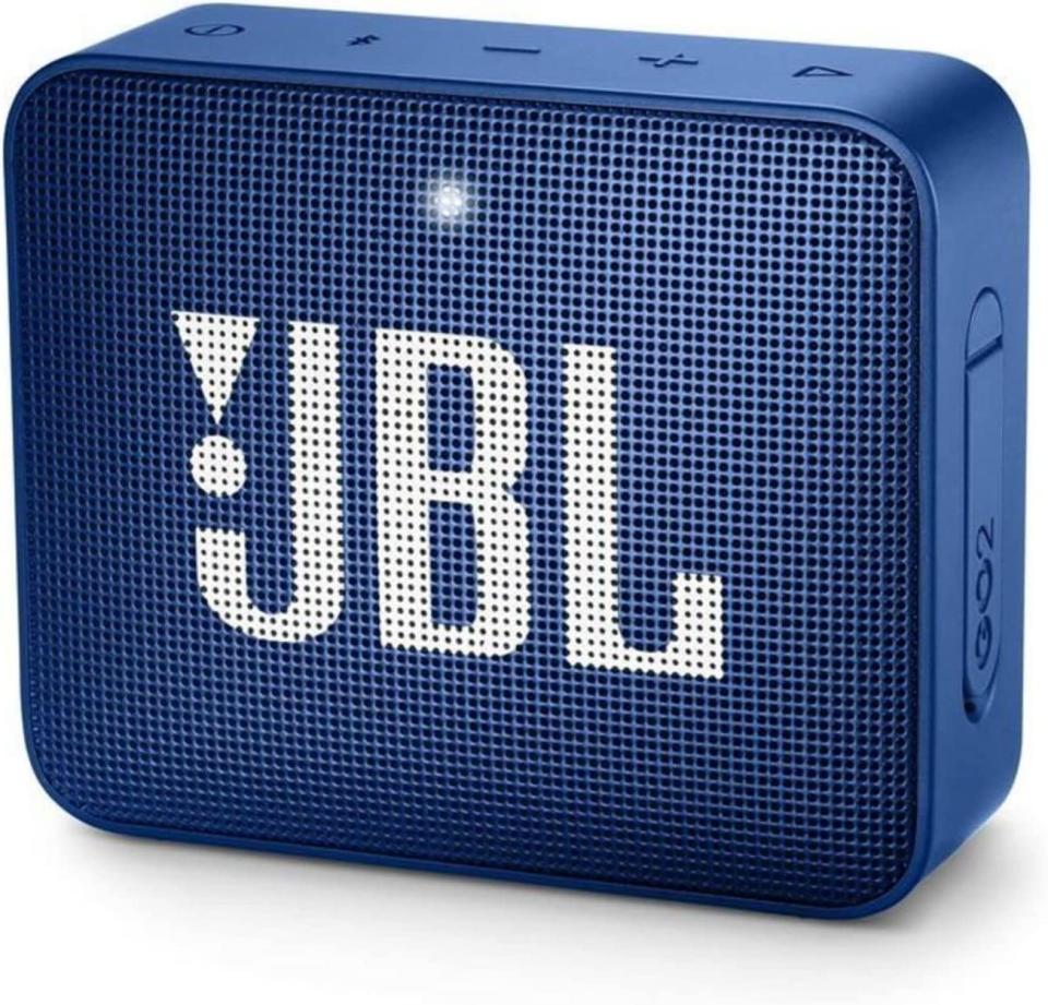 JBL GO2 Ultra Portable Waterproof Wireless Bluetooth Speaker. Image via Amazon. 