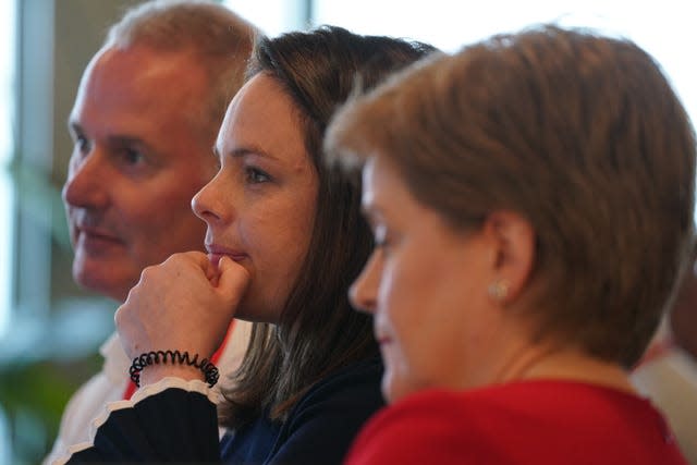 Nicola Sturgeon and Kate Forbes