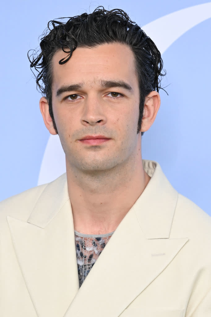 Closeup of Matty Healy