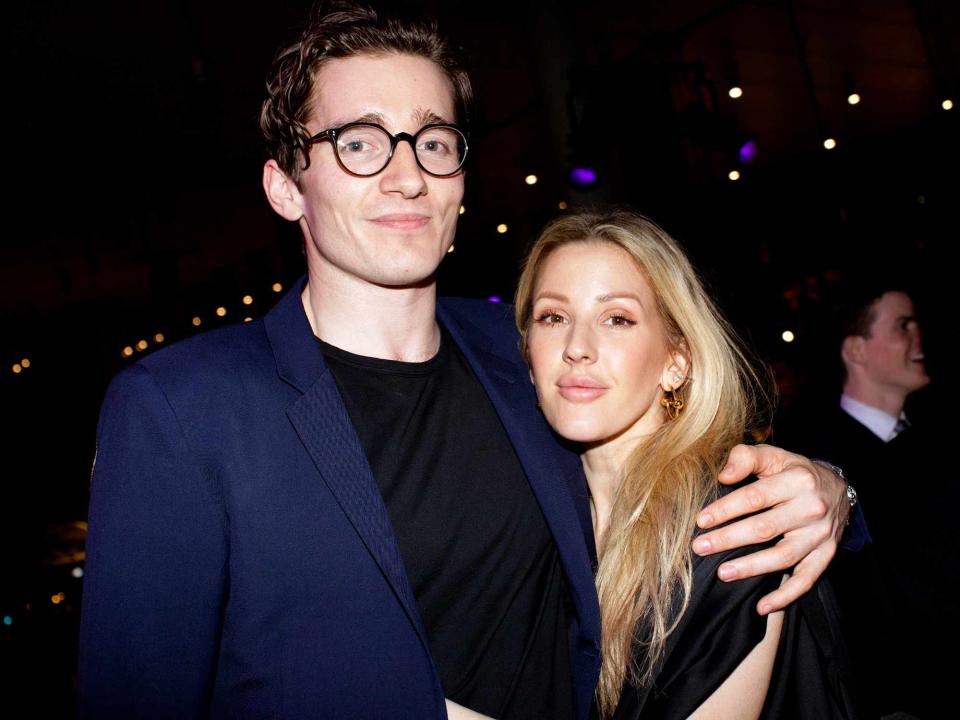 <p>Lexie Moreland/WWD/Penske Media/Getty </p> Ellie Goulding and Caspar Jopling.