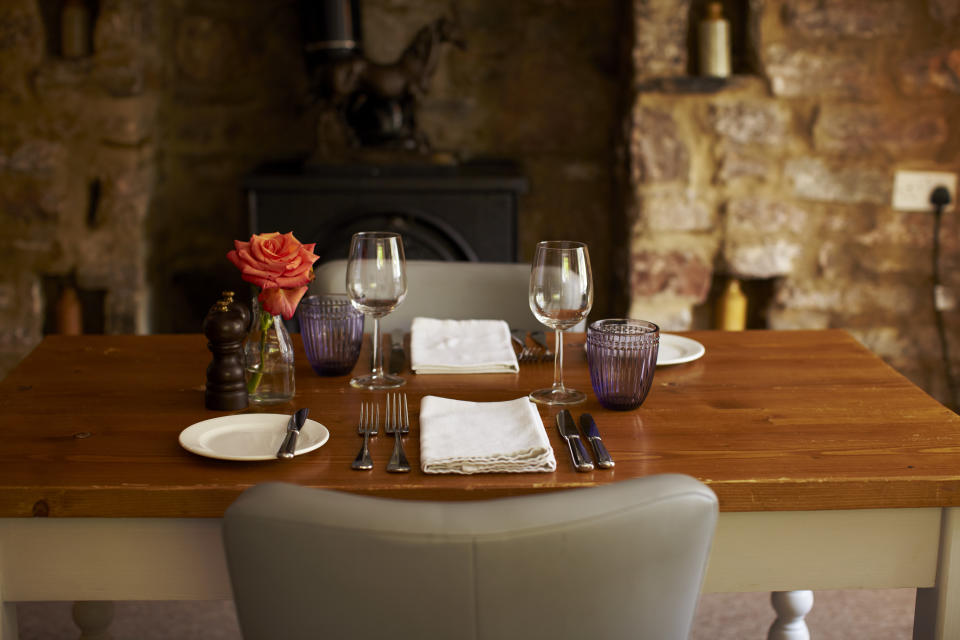 The dining room at Tudor Farmhouse [Photo: Tudor Farmhouse]