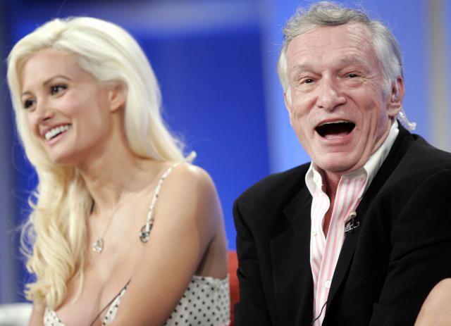 Holly Madison on traumatic first night sleeping with Hugh Hefner He was literally pushed on top of picture image