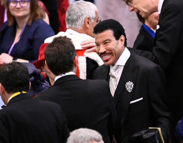 Lionel Richie Arrives