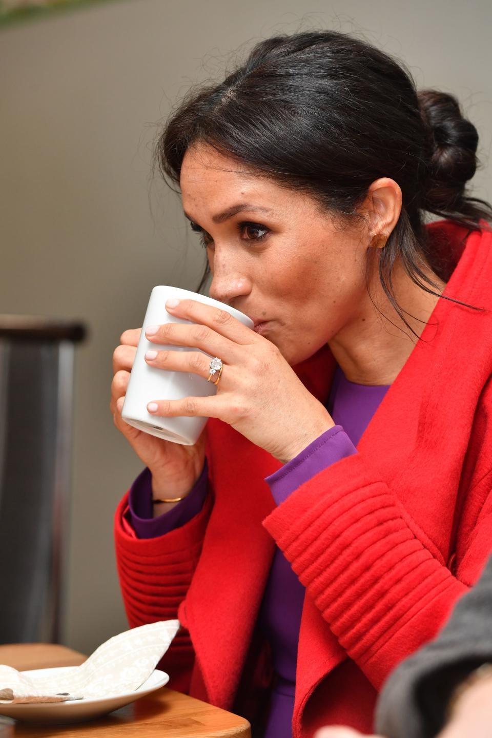 Meghan Markle has given up coffee since becoming pregnant. Photo: Getty Images