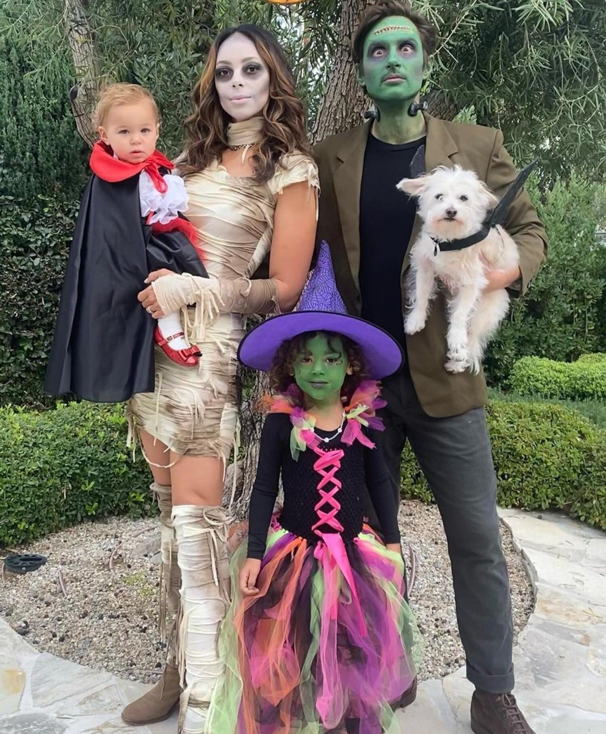 Amber Stevens West Sticks to 'Classics' for Her Family's Halloween Costumes