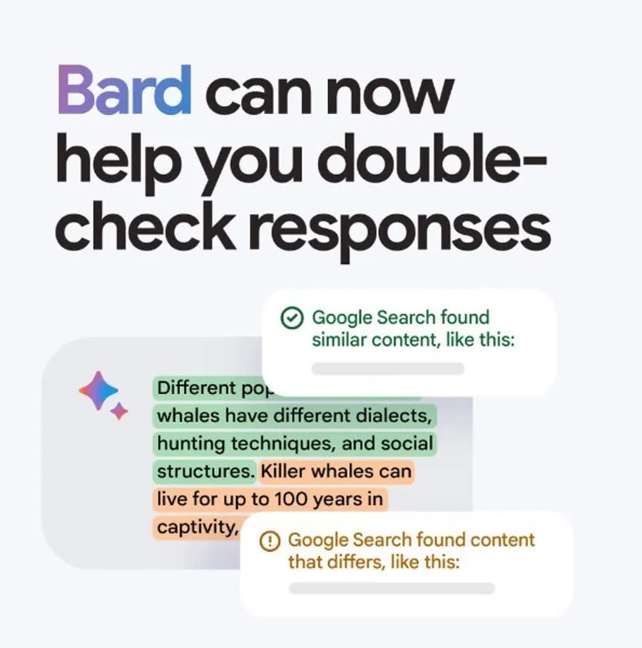 bard double check 圖/Google
