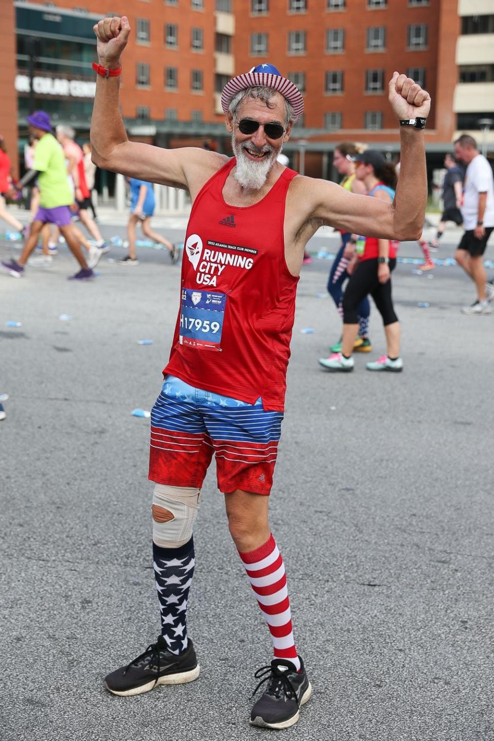 Here are some more photos from the 2022 Peachtree Road Race.