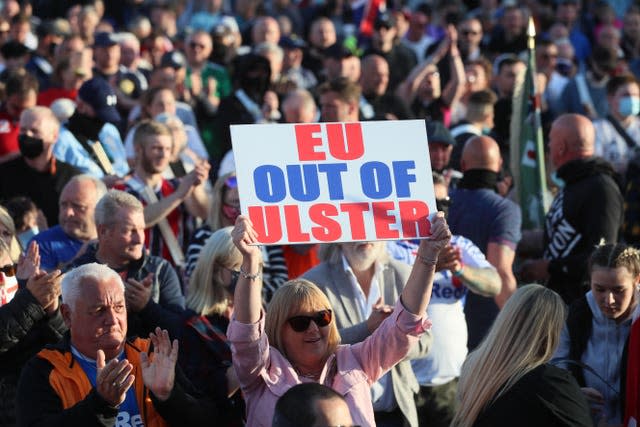 Brexit protest