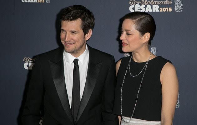 Guillaume Canet and Marion Cotillard. Source: Getty