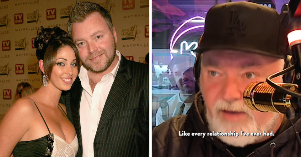 Kyle Sandilands and Tamara Jaber and Kyle on his radio show