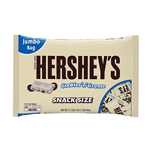 1) Hershey's Cookies 'N Crème Candy Bar