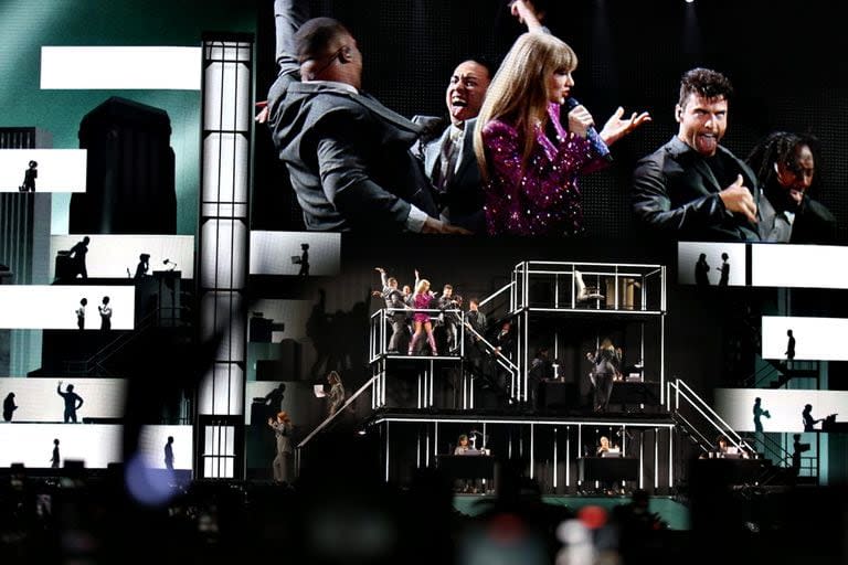 La impactante estructura que conforma la puesta en escena de Taylor Swift