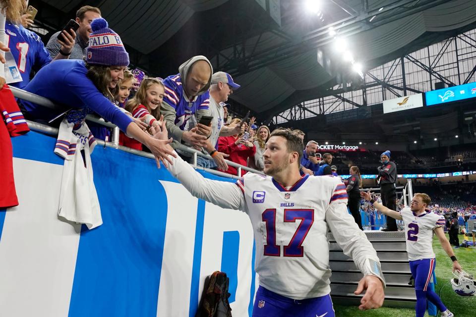 Josh Allen and the Bills are favored against the New England Patriots in NFL Week 13.
