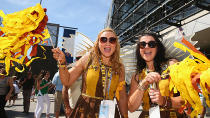 No shortage of Hawthorn fans at the MCG.