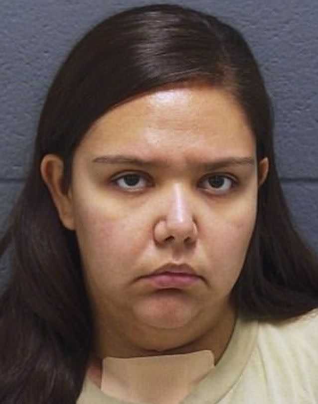 Brandi Worley admitted to stabbing her two children to death. Source: AP