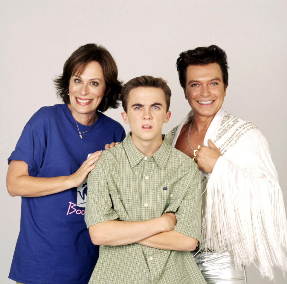 Frankie with David Cassidy and Jane Kaczmarek