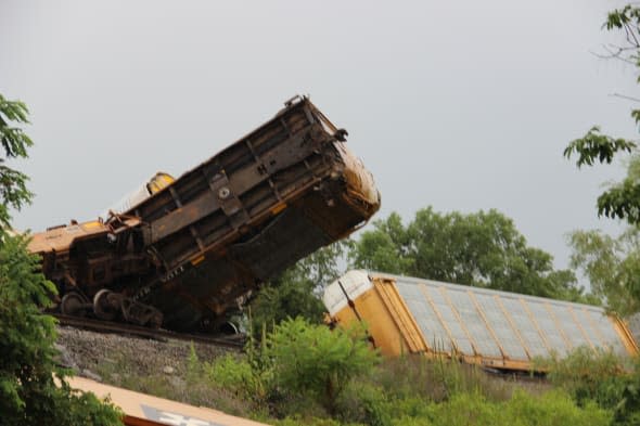 Virginia Train Derailment