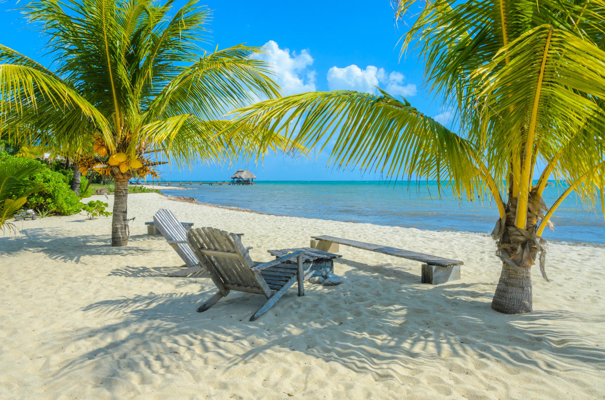 Belize — seen here in a view from Placencia — sure looks nice right now. (Photo: Getty Images)