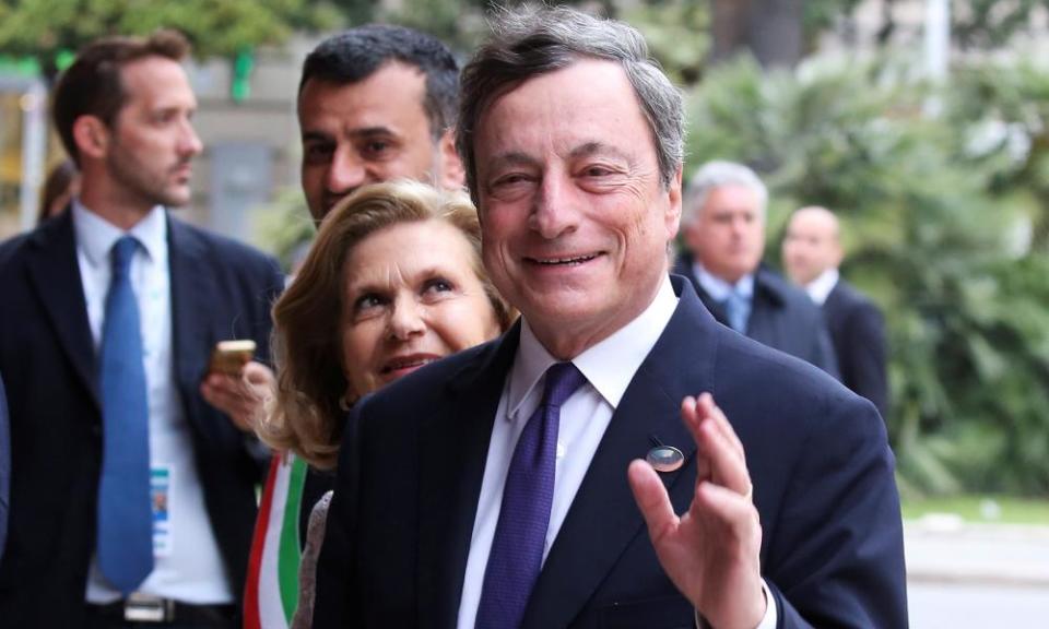 Mario Draghi.