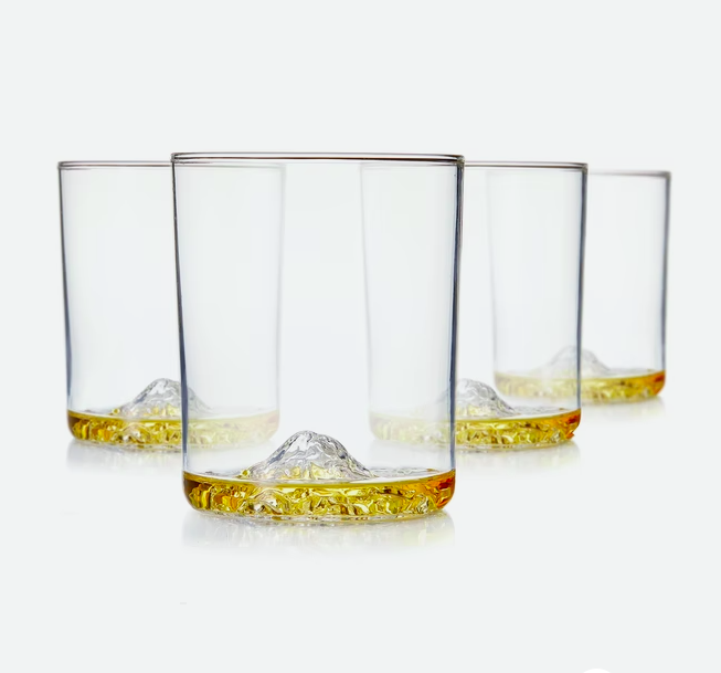 American Mountains Whiskey Glasses