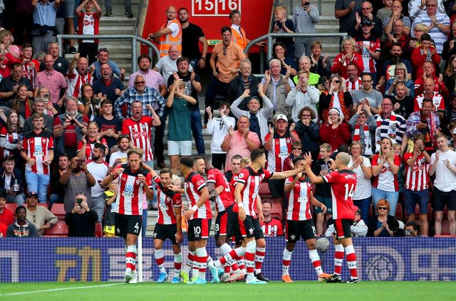 Southampton v Manchester United – Premier League – St Mary’s