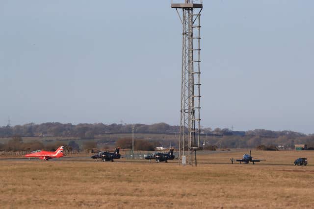 Red Arrows crash site