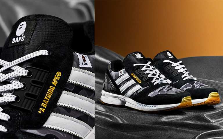   adidas Originals ZX 8000 BAPE x UNDFTD聯名系列將於11月20日(五)上市。(圖／adidas Originals提供)  