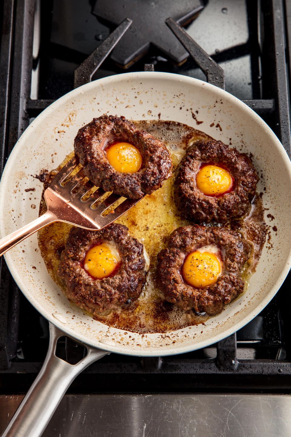 Egg-In-A-Hole Burgers