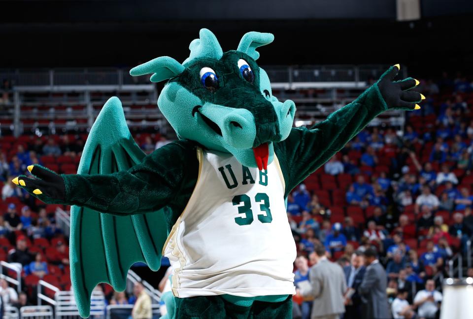 Blaze, the UAB mascot