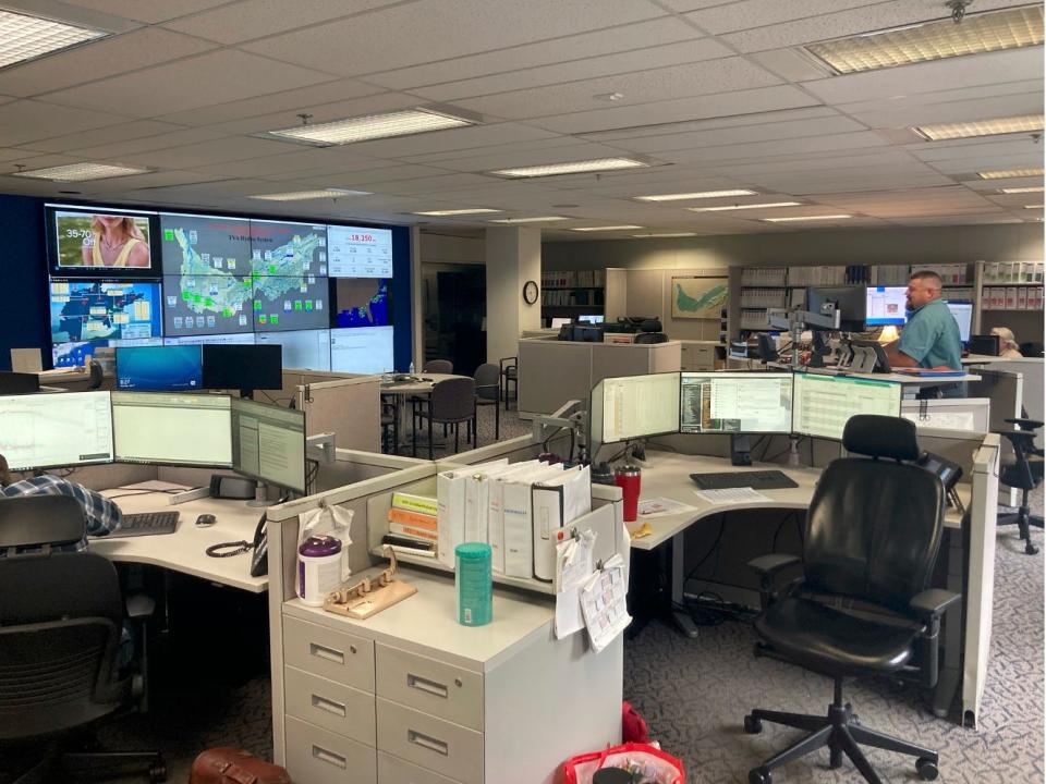 TVA’s River Forecast Center in Knoxville.