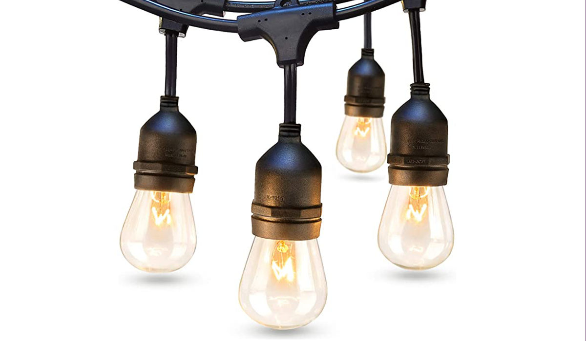 Classic Edison bulbs work in any setting. (Photo: Amazon)