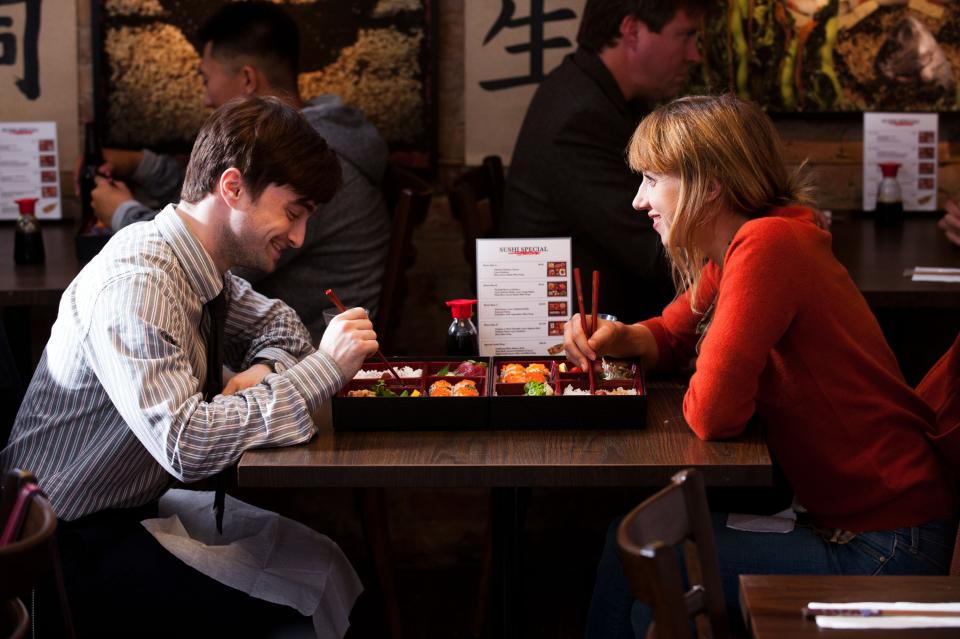 <h1 class="title">WHAT IF, (aka THE F WORD), from left: Daniel Radcliffe, Zoe Kazan, 2013. ph: Caitlin Cronenberg/©CBS Films/courtesy Everett Collection</h1><cite class="credit">Everett Collection</cite>